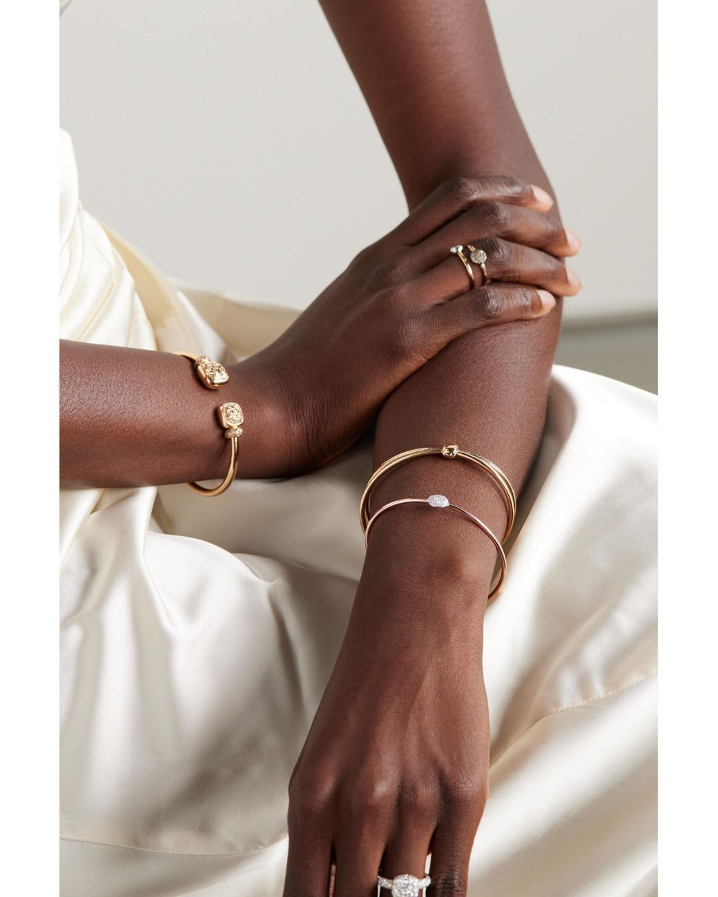 Pomellato White Simple Bracelet