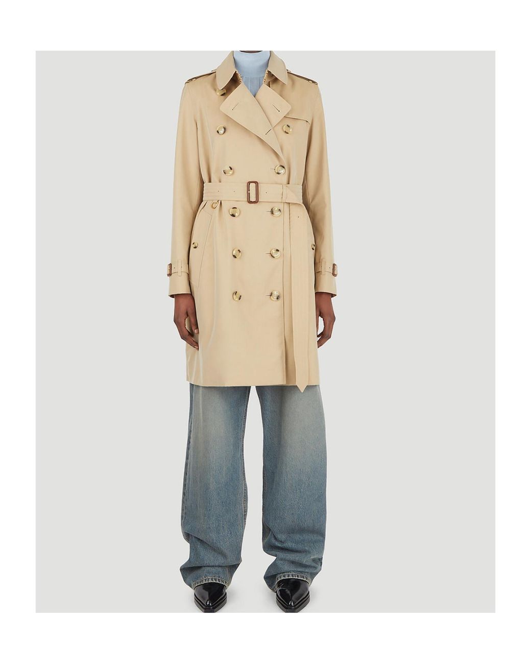 Burberry Natural Trench Coats