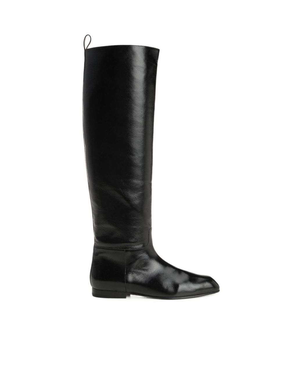 Khaite Black Colt Knee-High Boots