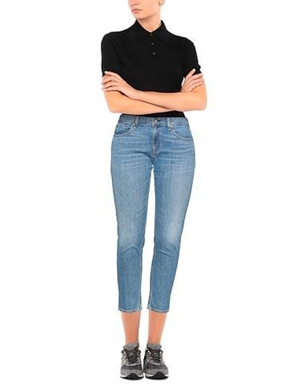 Rag & Bone Blue Stretch Jeans