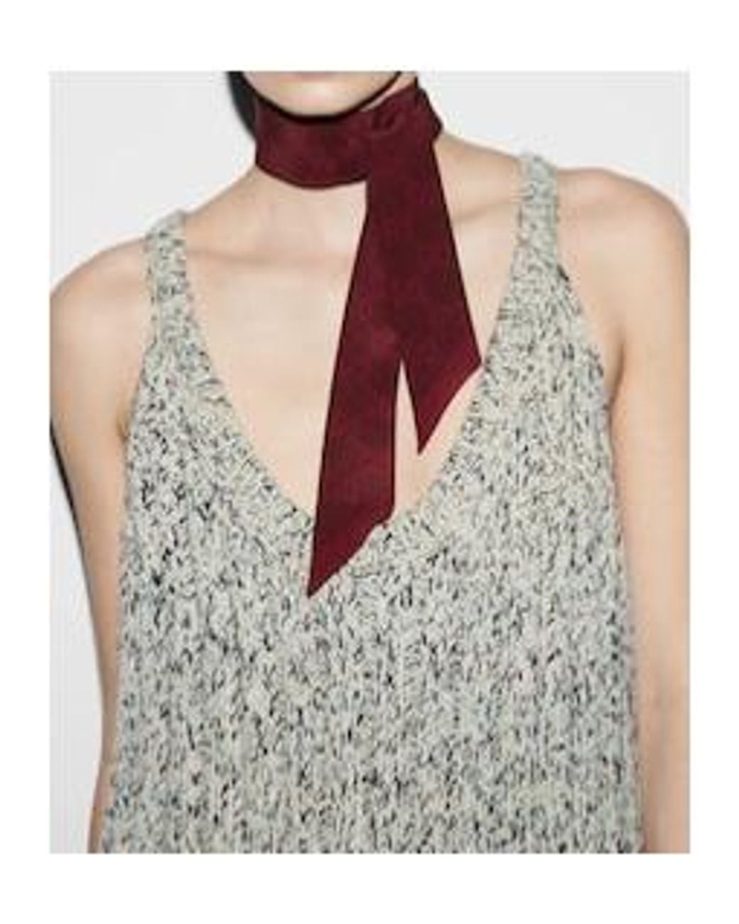 Gucci White Gg Printed Silk Bow Tie