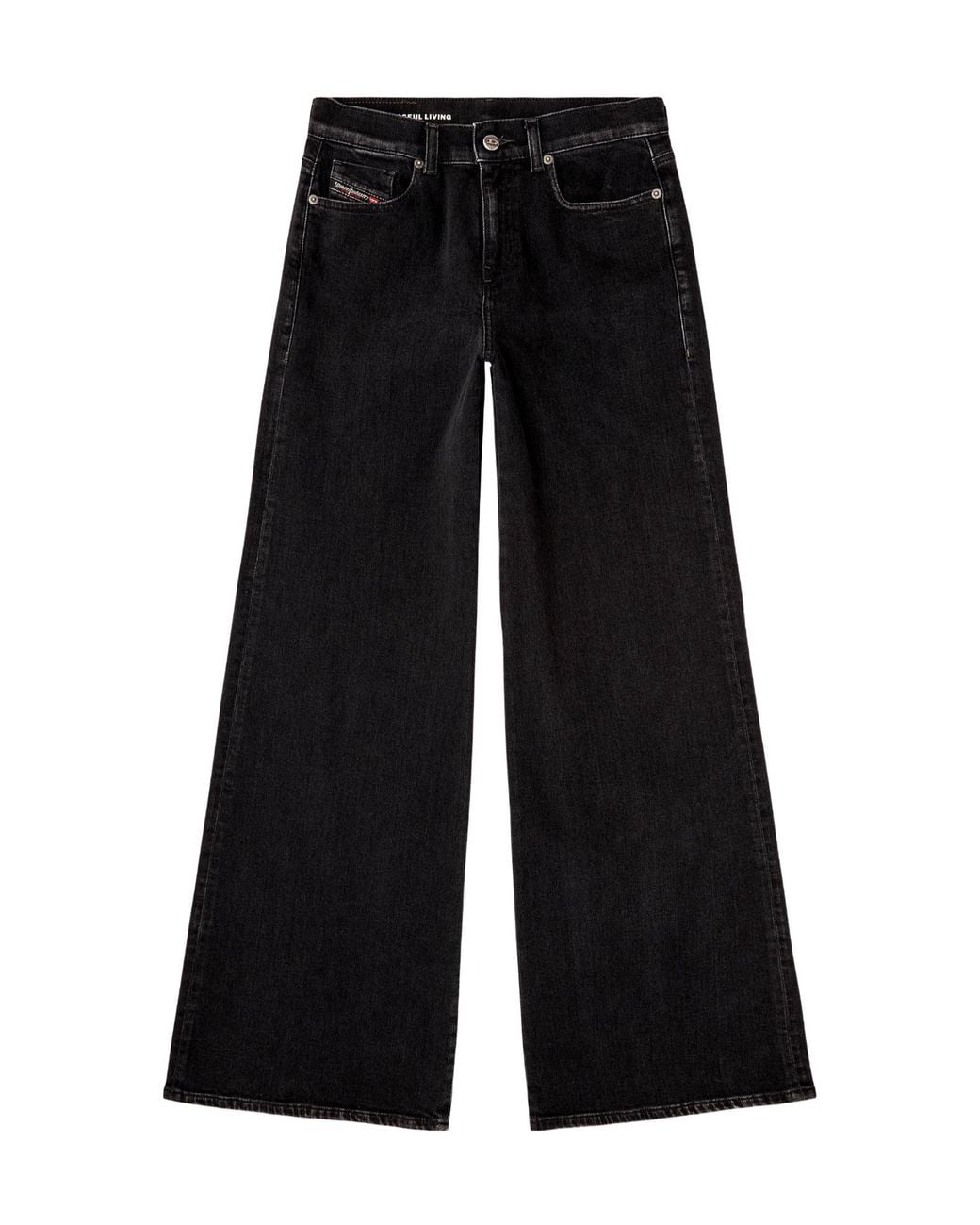 DIESEL Black 1978 D Akemi Wide Leg Jeans