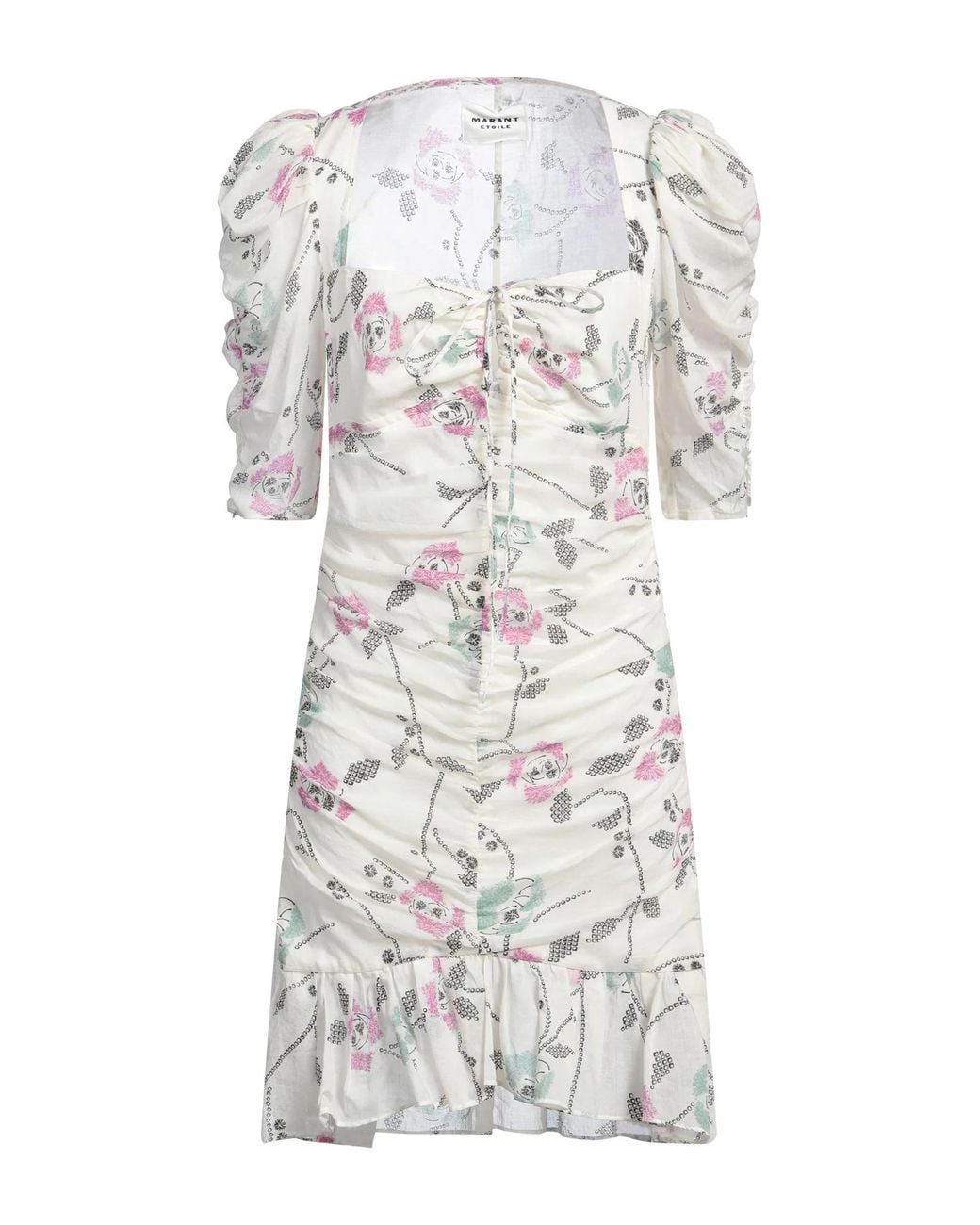 Isabel Marant White Sheath Dresses