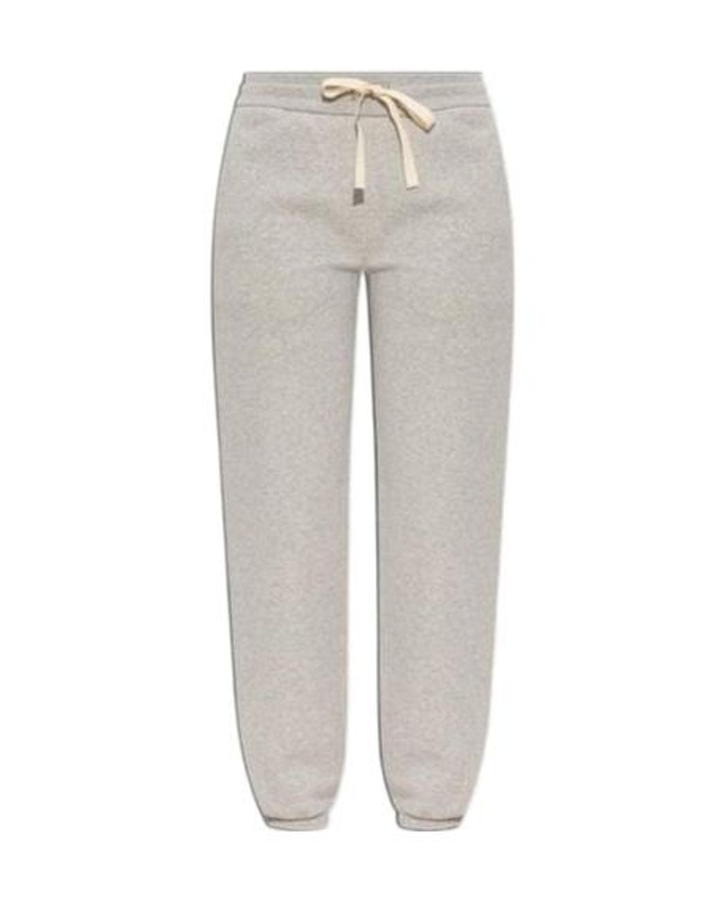 Jil Sander Gray Tapered Leg Sweatpants