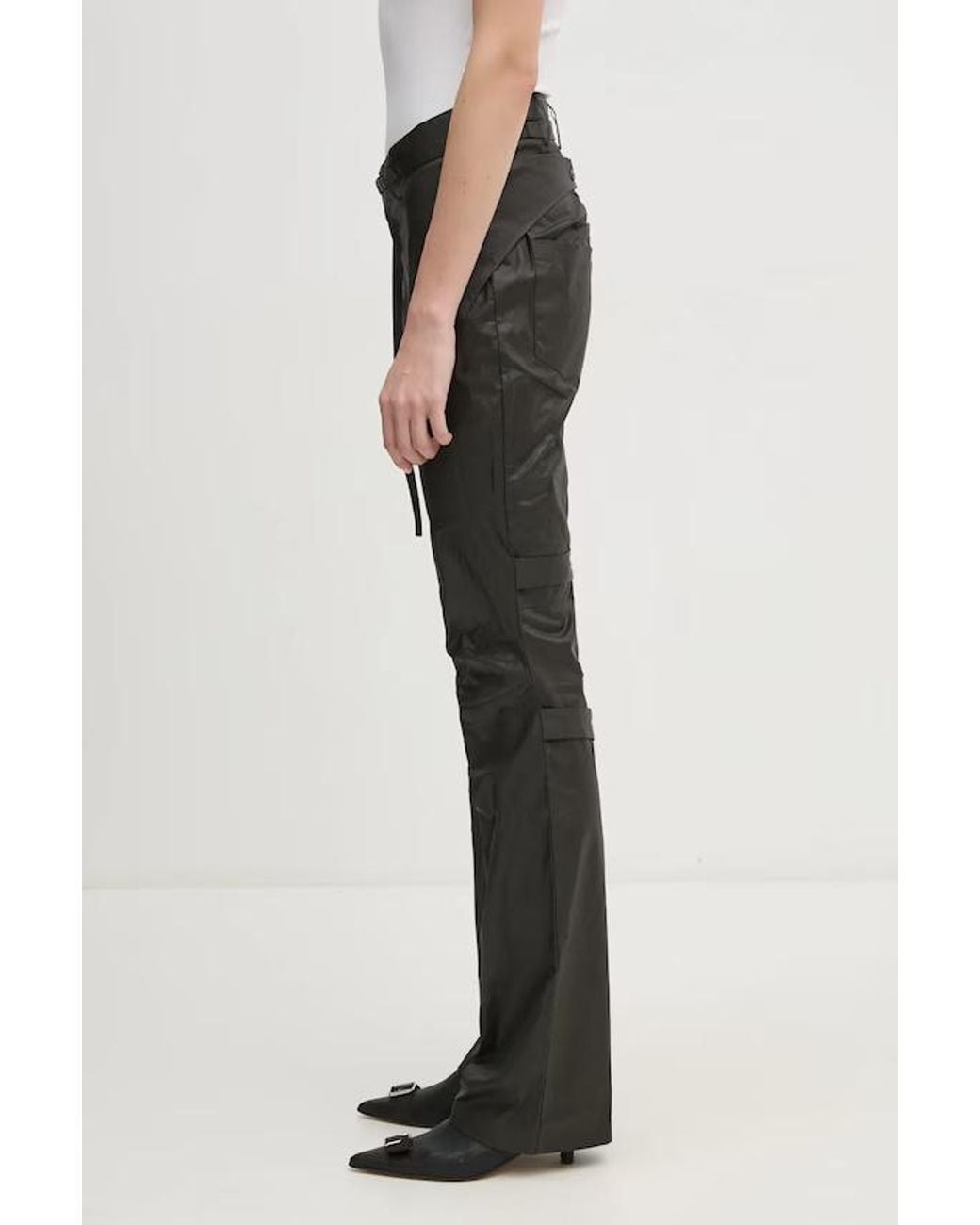 OTTOLINGER Black Deconstructed Trousers
