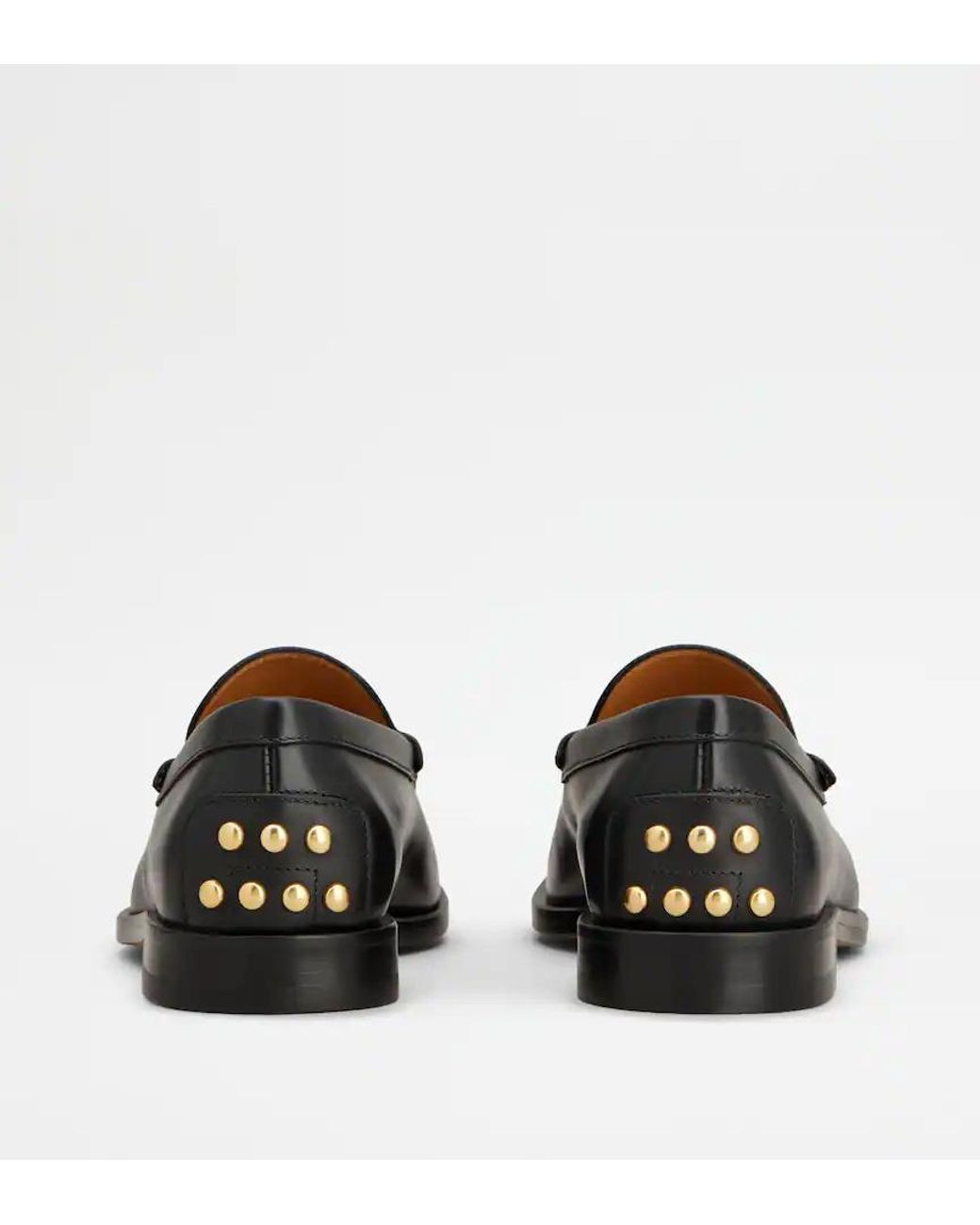 Tod's Black Slip-On Loafers