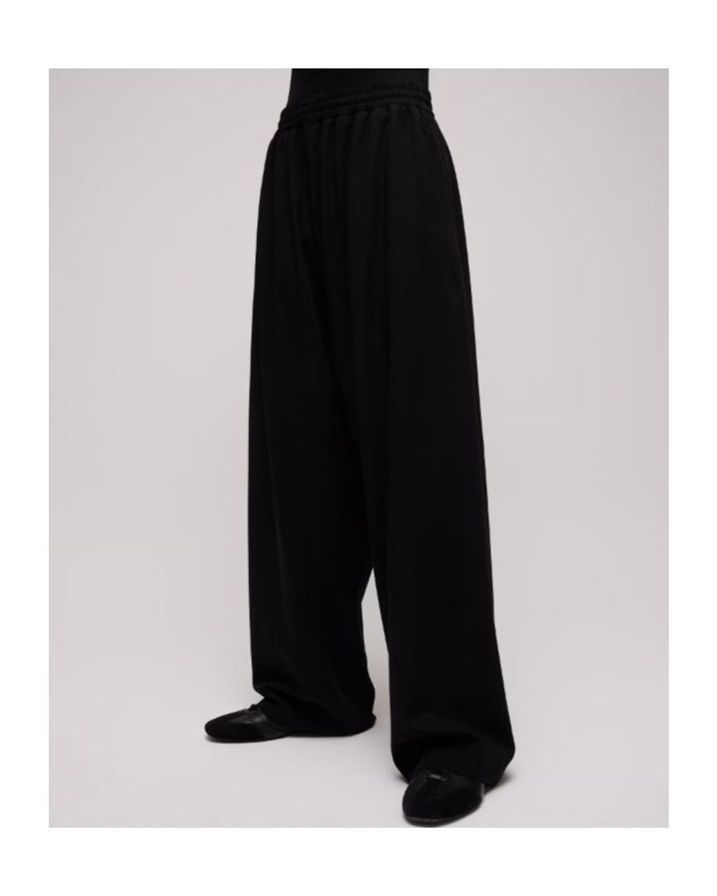 Gucci Black Twill Leisure Pants for men
