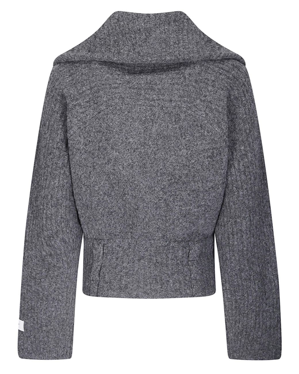 Samsøe & Samsøe Gray Samsøe Samsøe Samira Zip-Up Cardigan