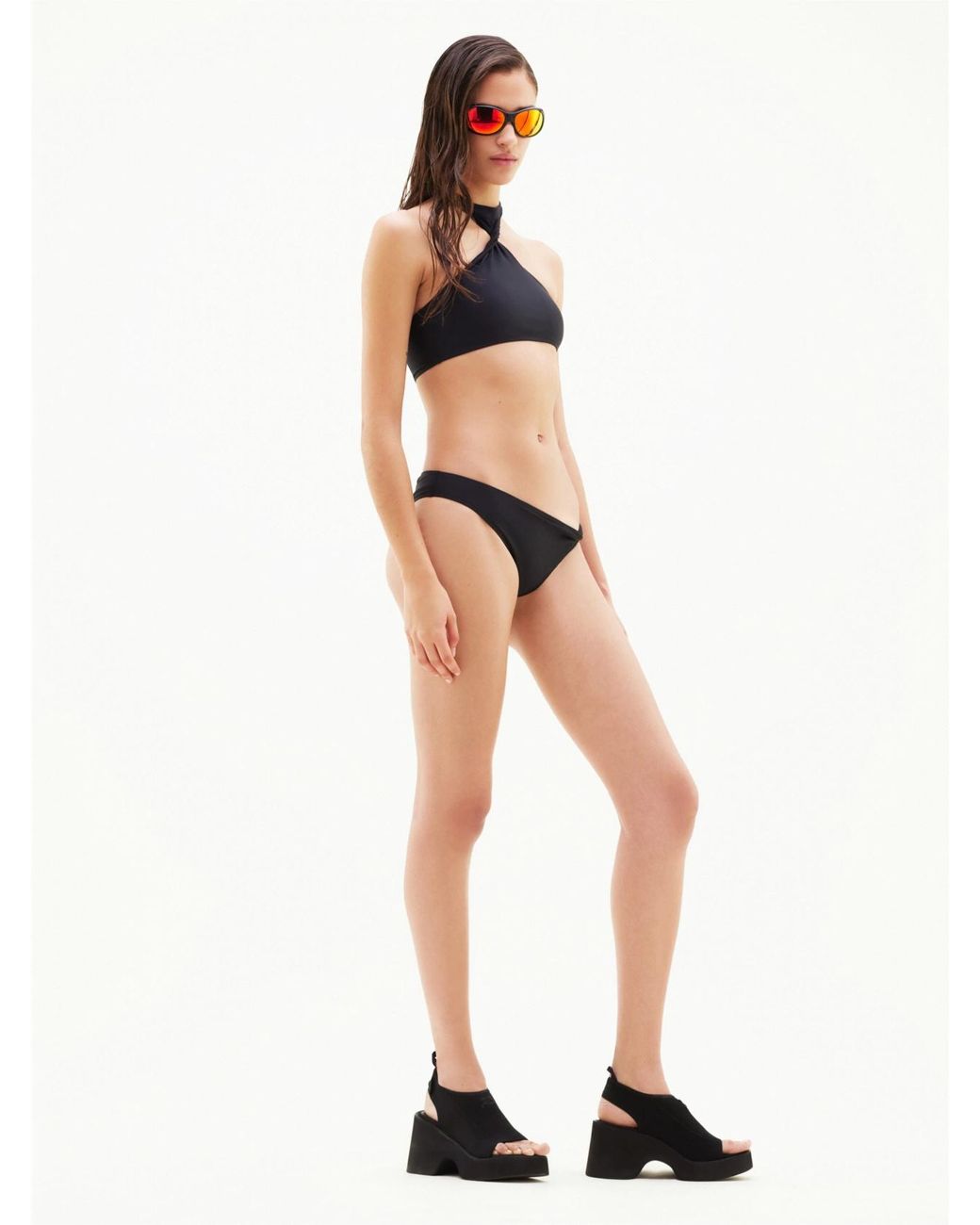 Courreges Blue Courrèges Twisted Bikini Bottoms
