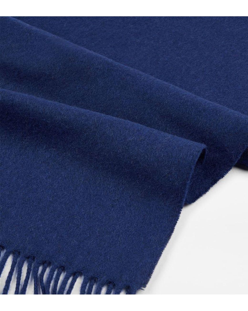 Tod's Blue Cashmere Scarf for men