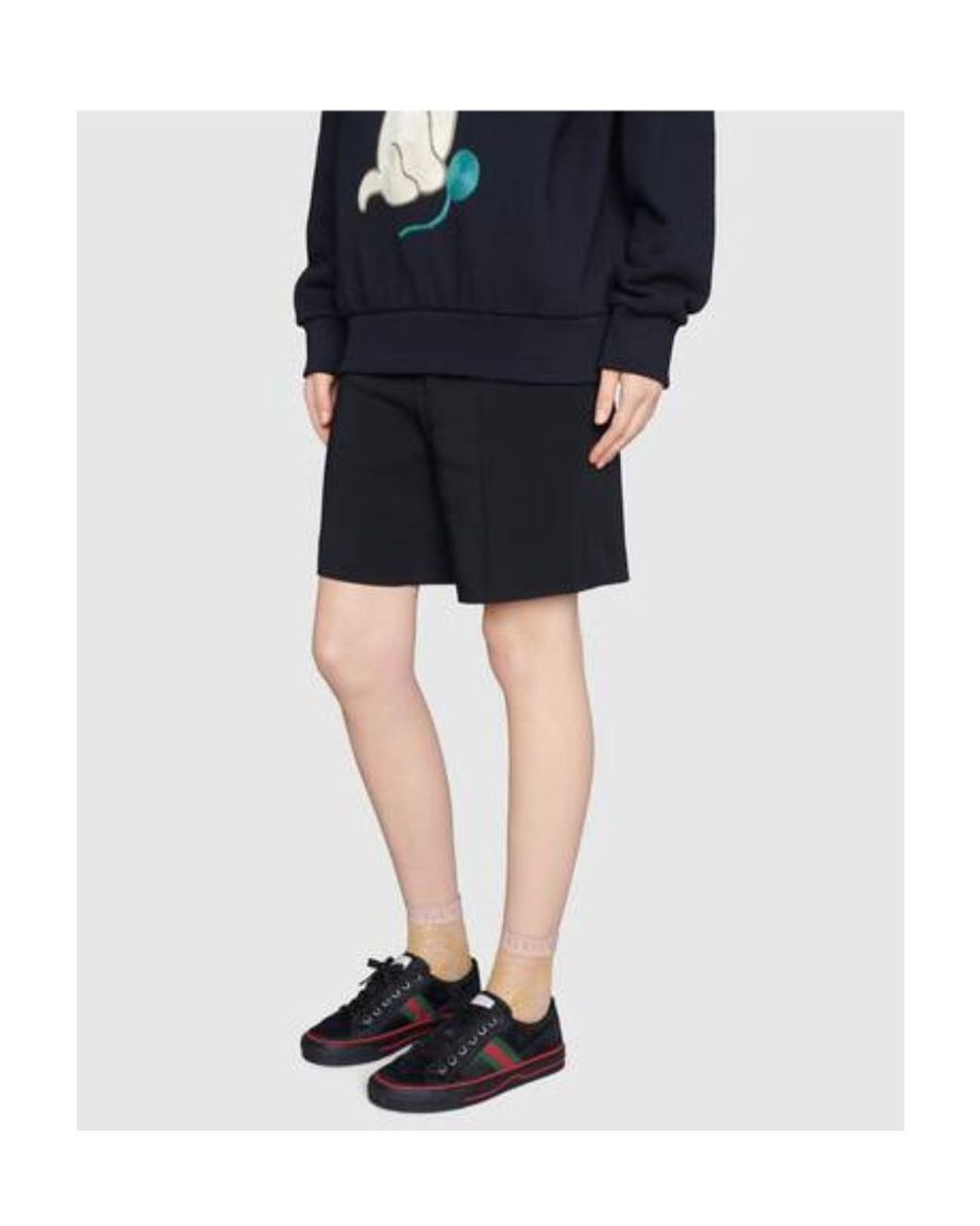 Gucci Black Off The Grid Gg Tennis 1977 Sneakers