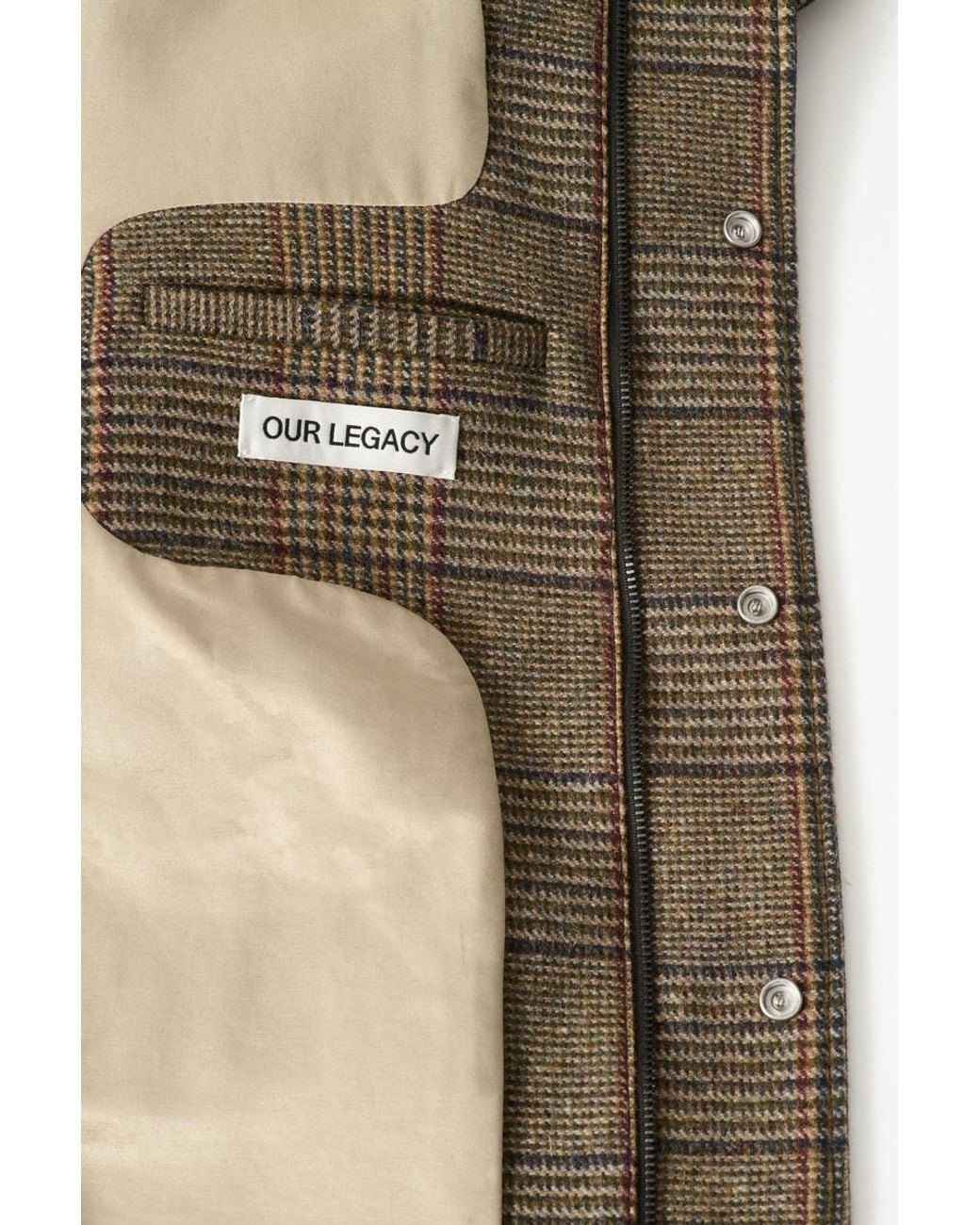 Our Legacy Black Long-Sleeve Casual Jacket for men