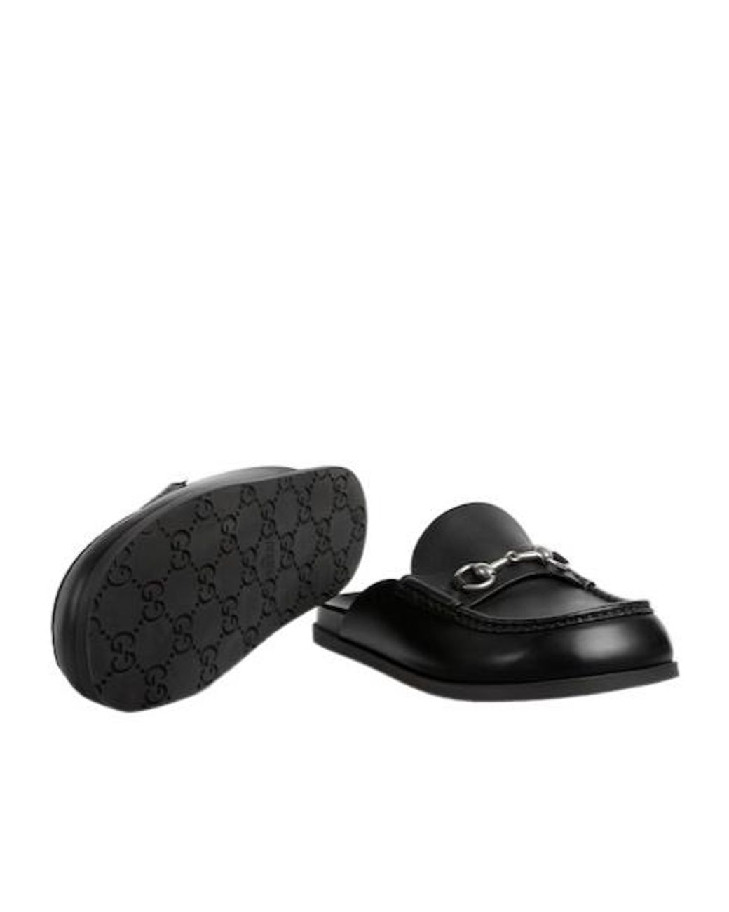 Gucci Black Slip-On Mules for men