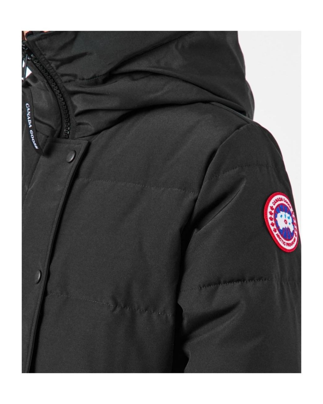 Canada Goose Black Logo Waterproof Parka Down Jacket