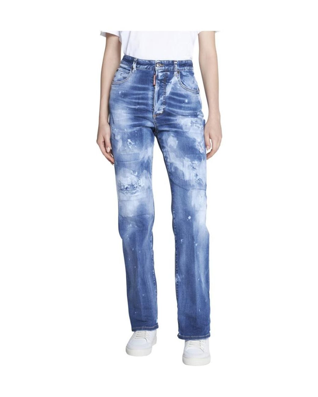 DSquared² Blue Roadie Jeans