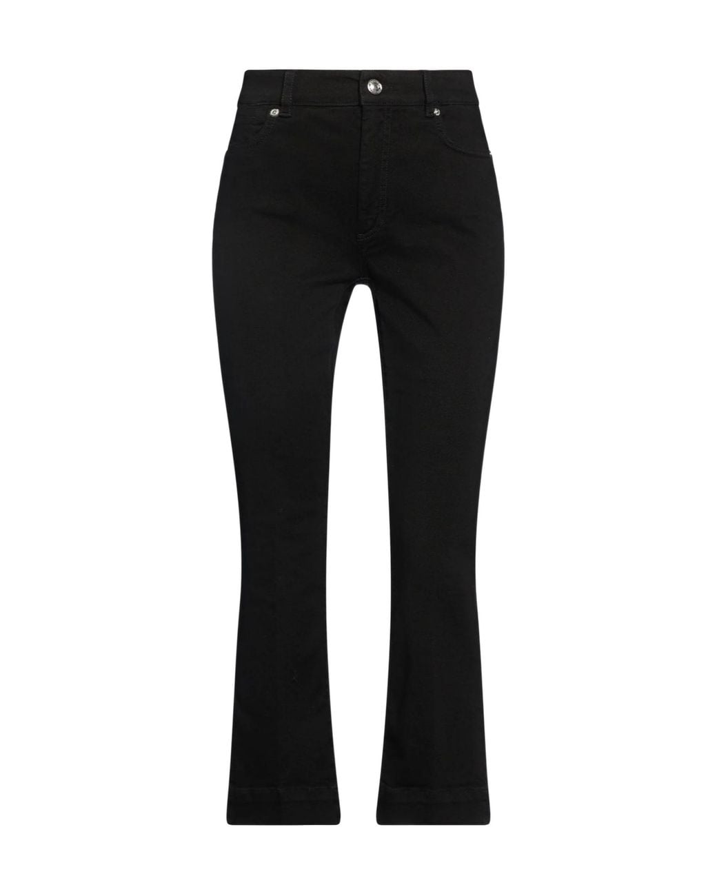 Sportmax Black Slim-Fit Straight-Leg Pants