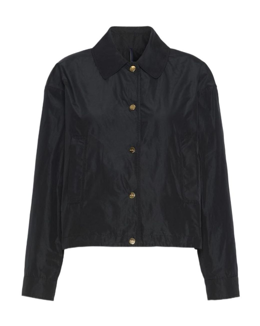Max Mara Black Sandra Waterproof Jacket