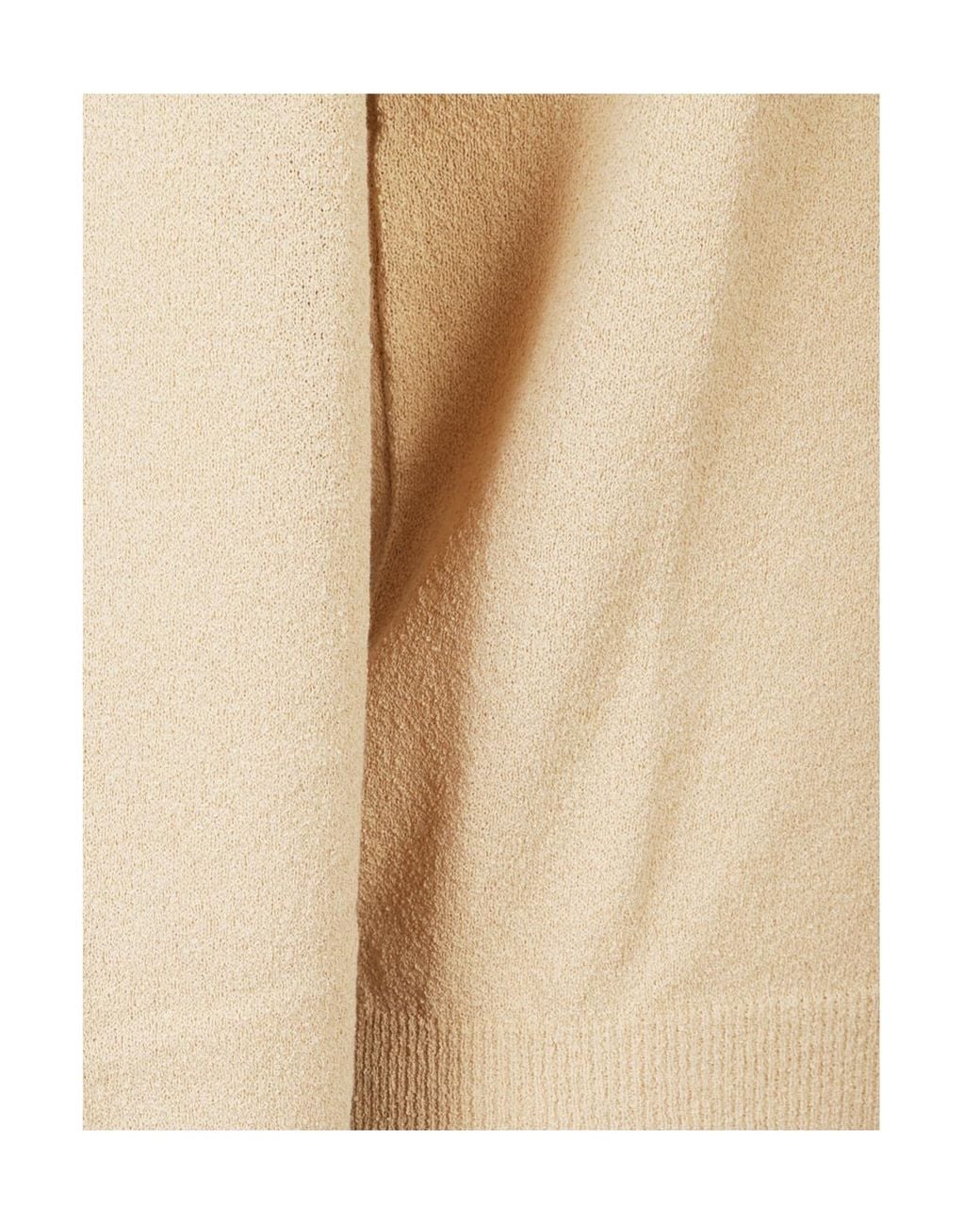 Drumohr Natural Crew Neck Knitted Sweater for men