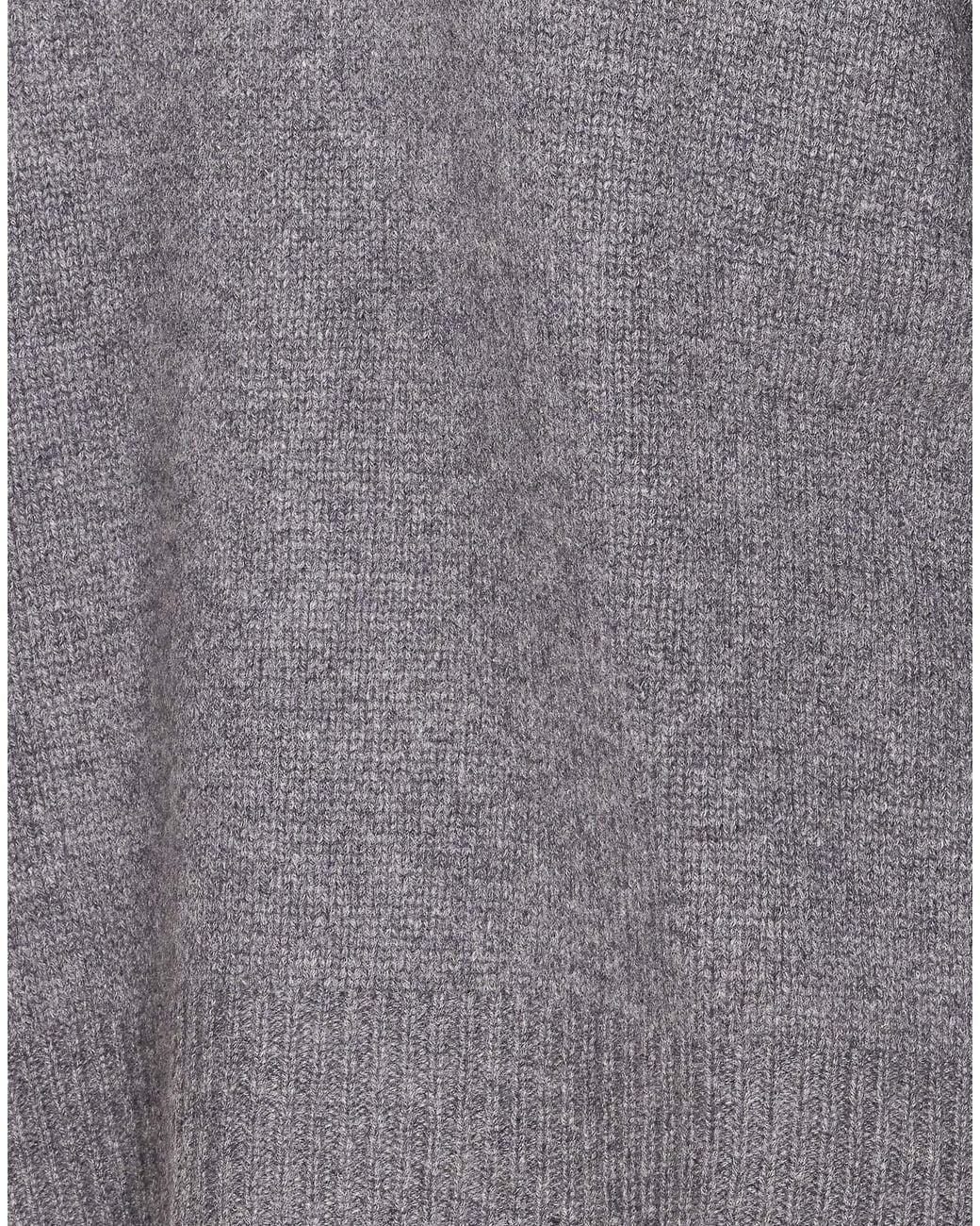Lisa Yang Gray Mila Crewneck Knitwear