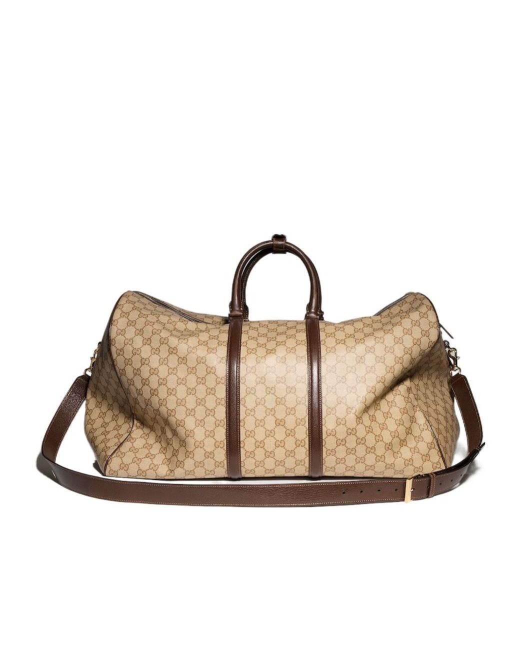 Gucci Brown Essence Classic Large Duffle Bag for men