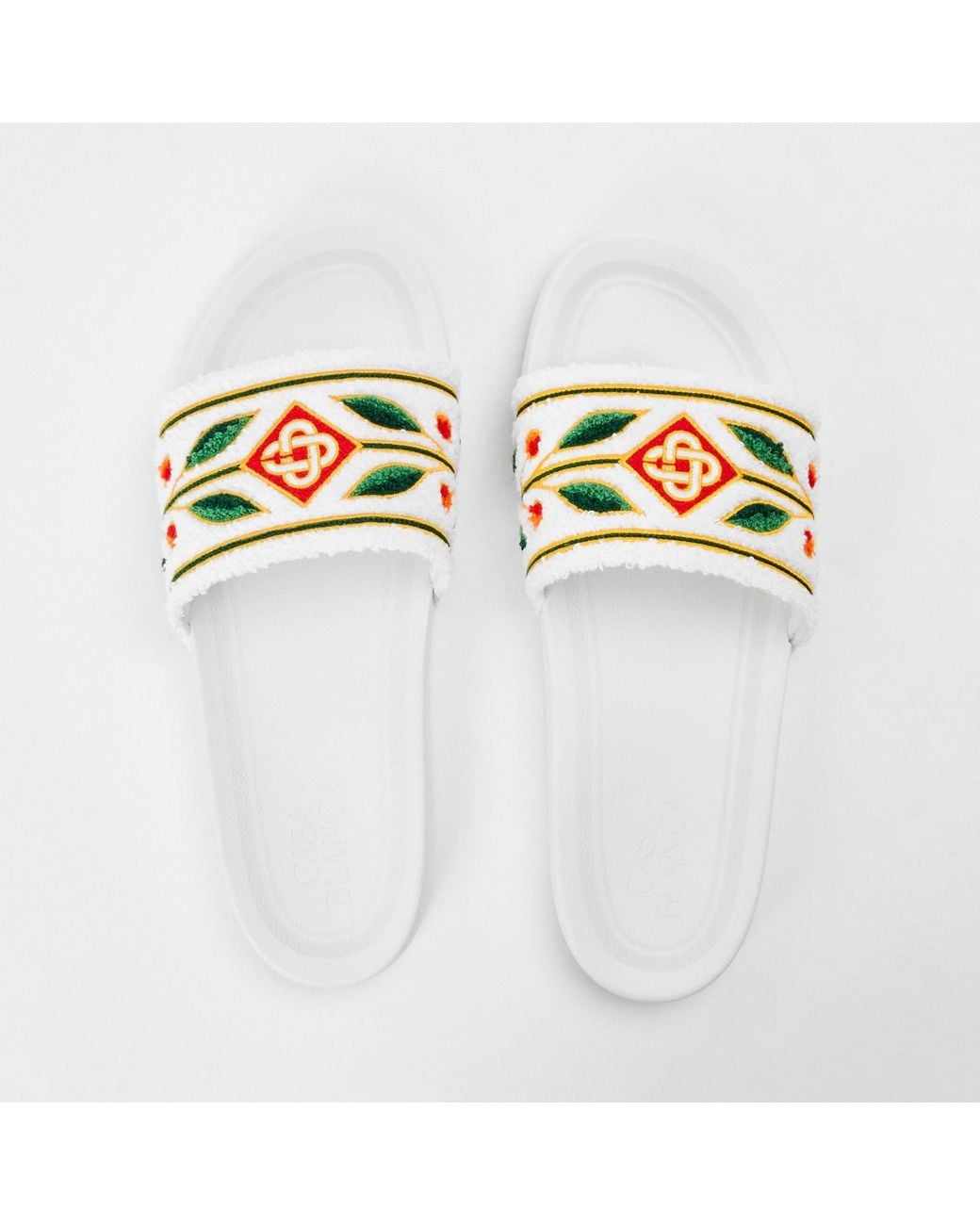 Casablanca Metallic Simple Slippers for men