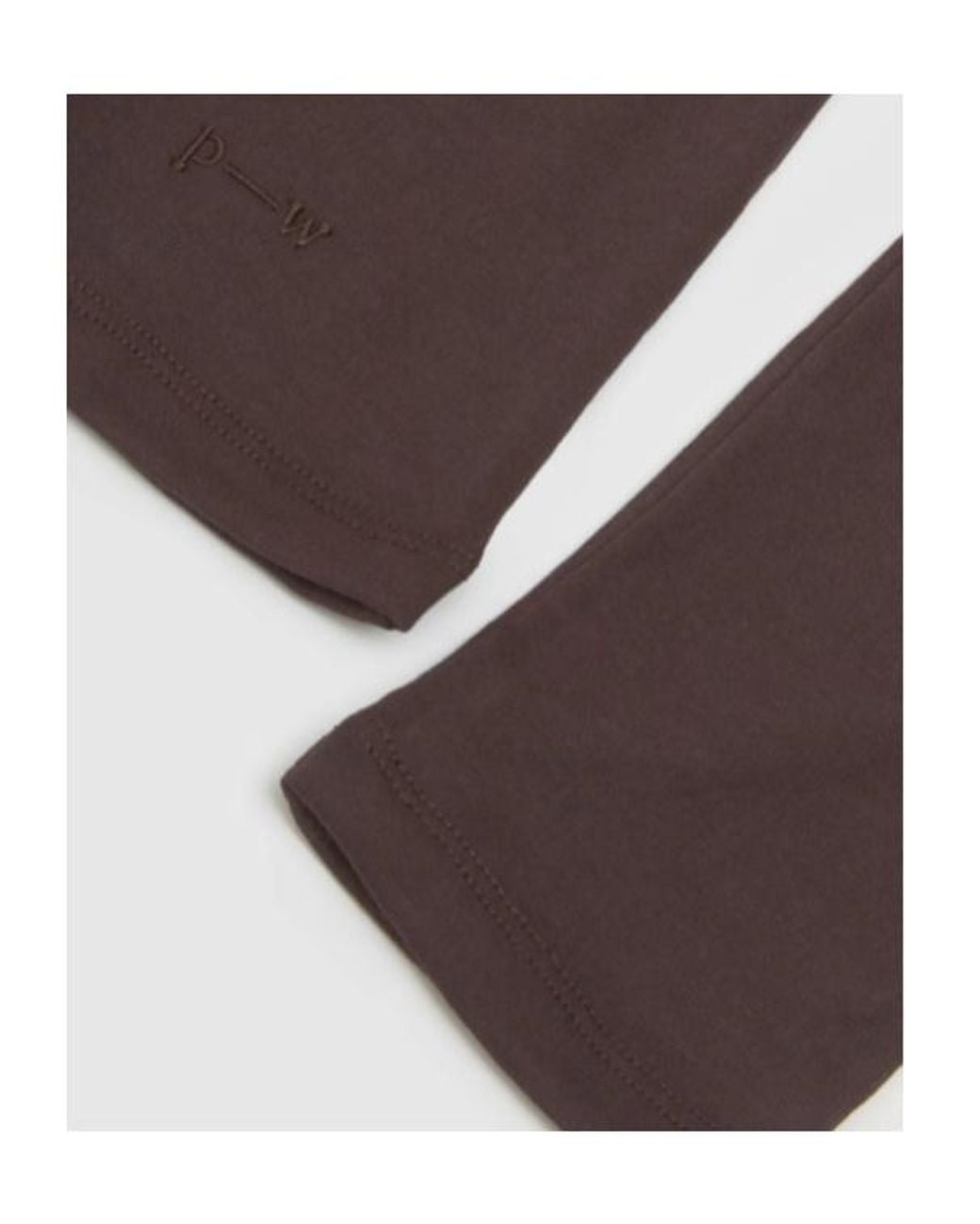 Paloma Wool Brown Hiro Sheer Top