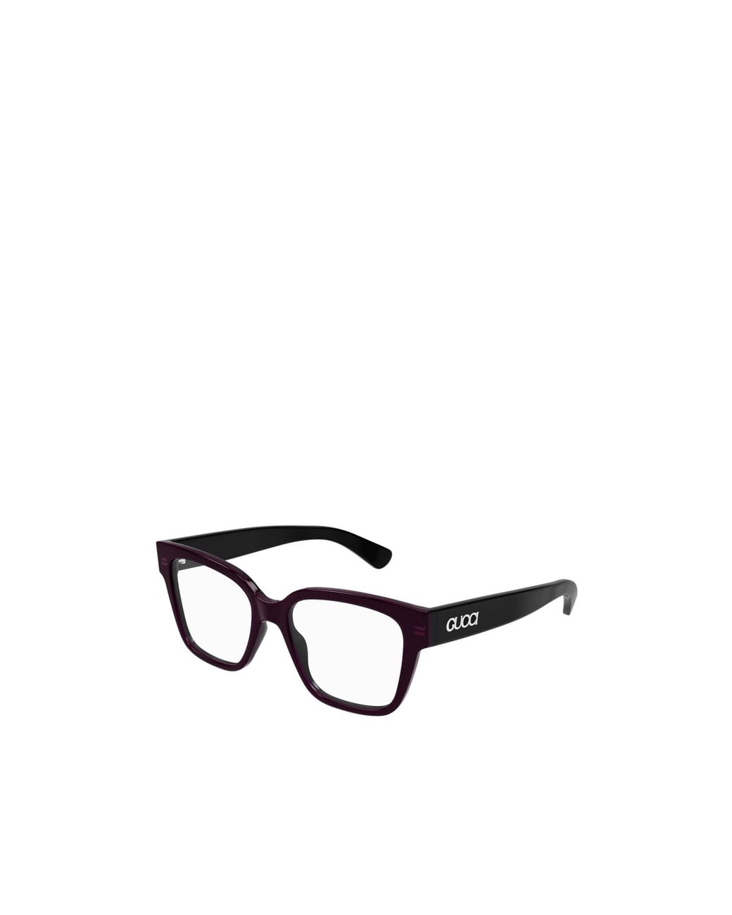 Gucci White Eyewear Square Frame Glasses