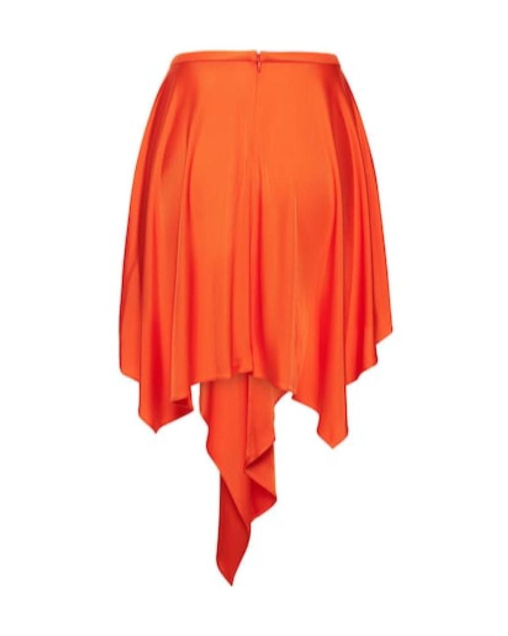 Stella McCartney Red Irregular Mini Skirt