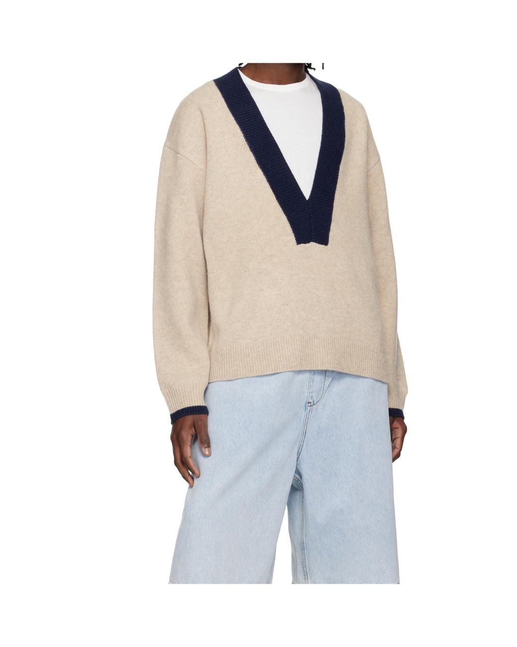 Entire studios Blue Echo Knit Sweater for men