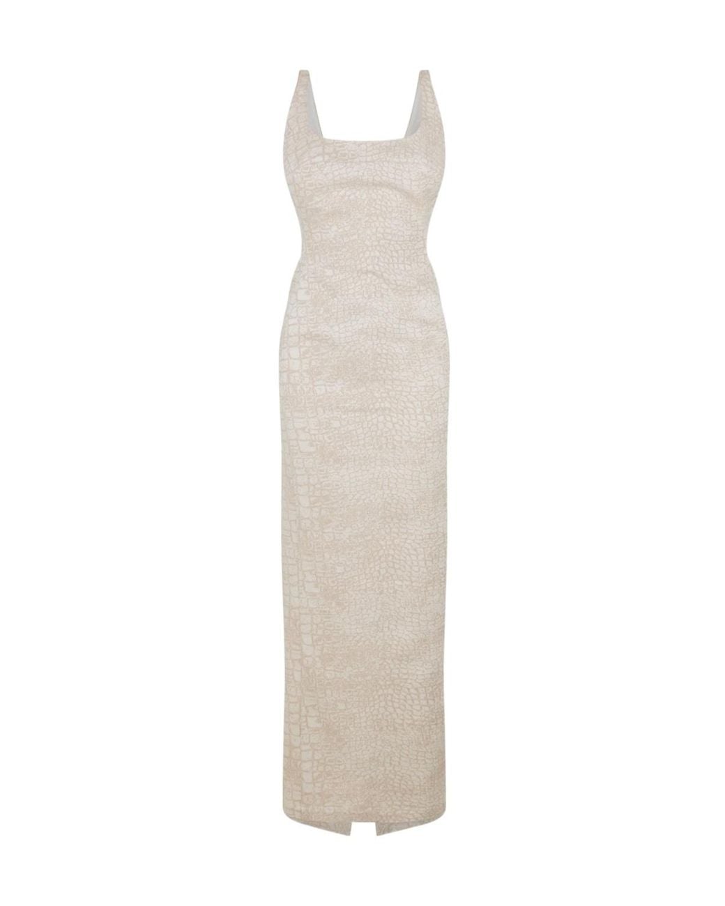 Jacquemus White Sleeveless Dress
