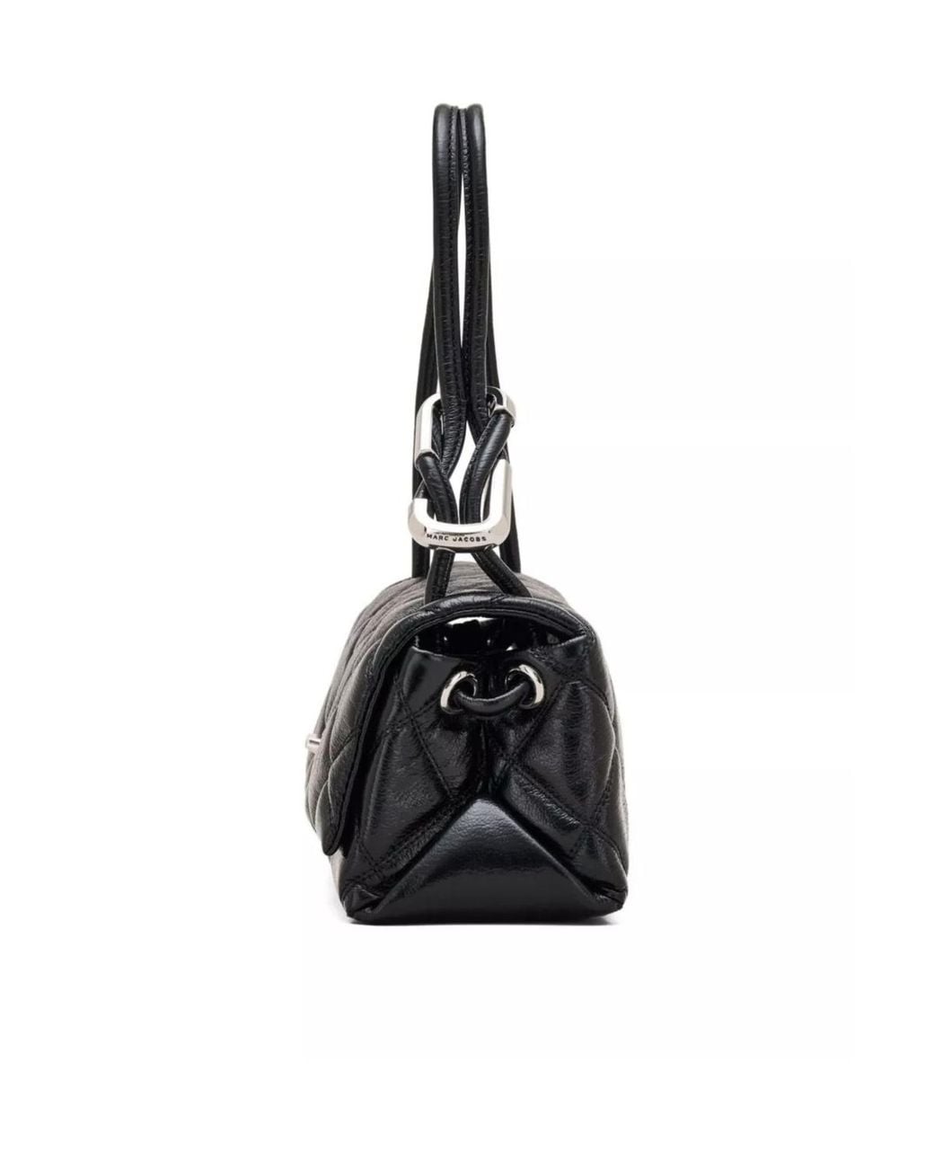 Marc Jacobs Black The Quilted Mini Dual Shoulder Bag