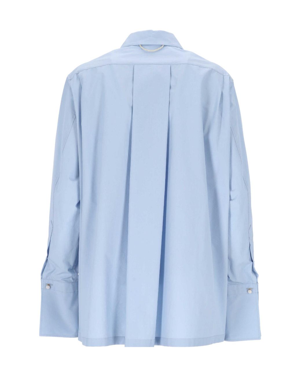 Carven Blue Long Tailored Shirt