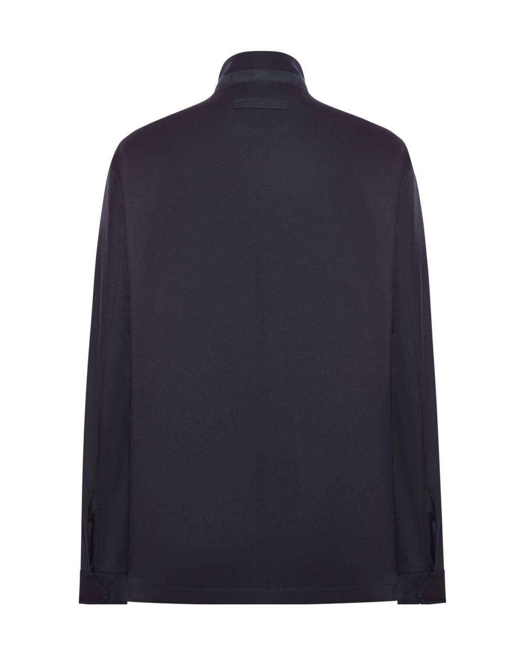 Zegna Blue Water-Repellent Jacket for men
