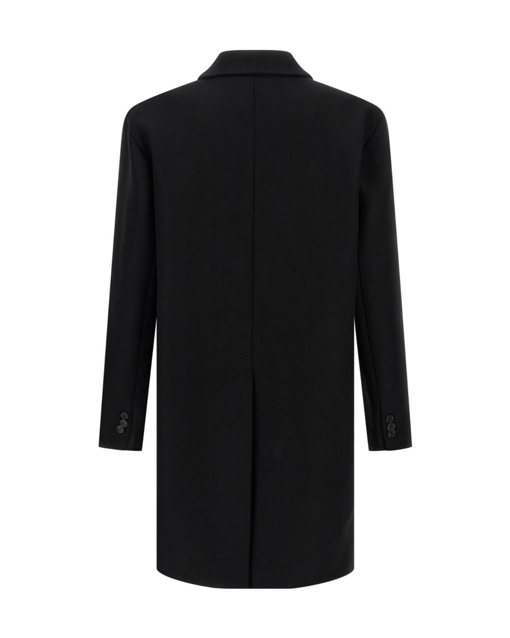 DSquared² Black Wool Coat for men