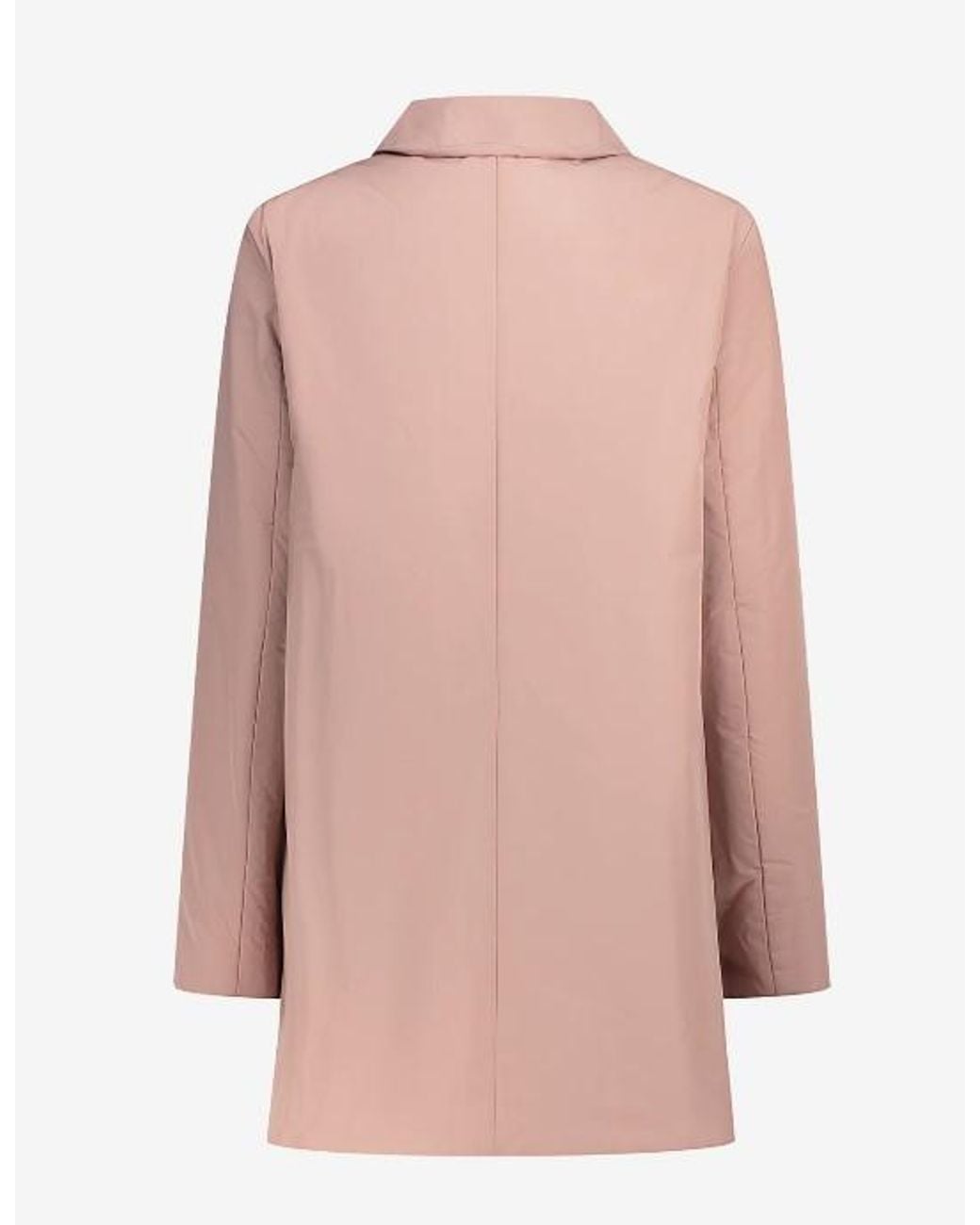 Max Mara Pink Single-Breasted Coat