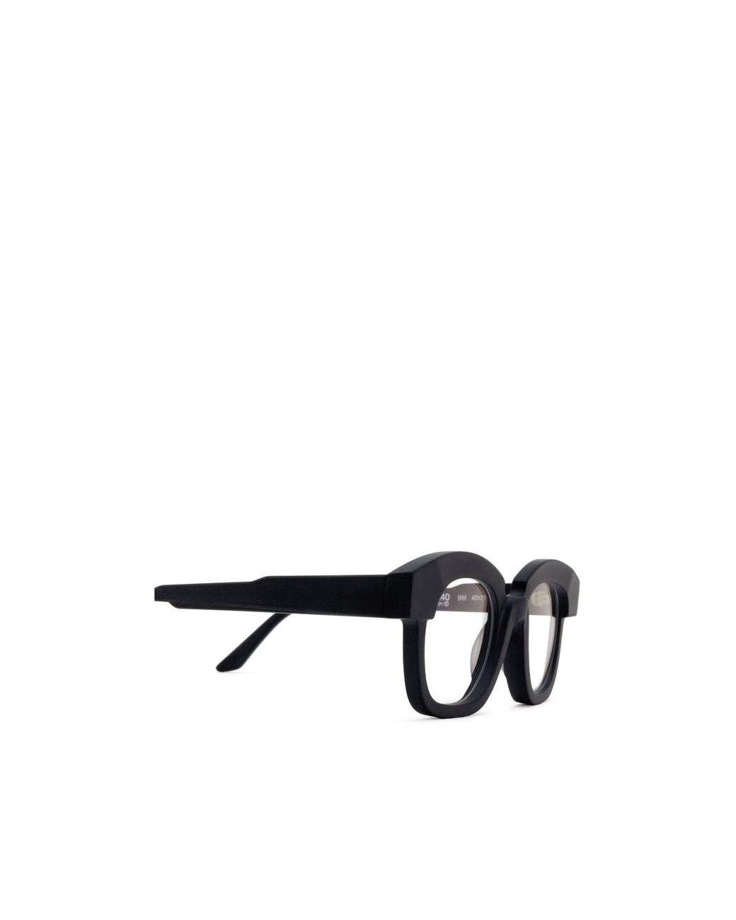 Kuboraum White Maske K40 Geometric-Frame Glasses for men