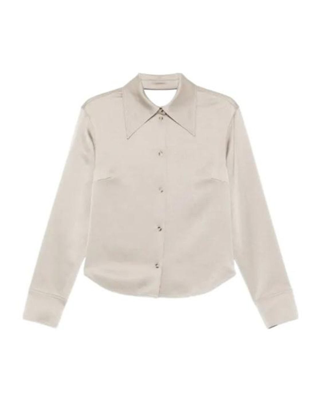 Nanushka Natural Button-Fastening Shirt