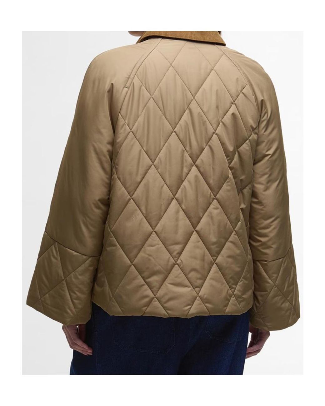 Barbour Brown Martha Quilted Jacket