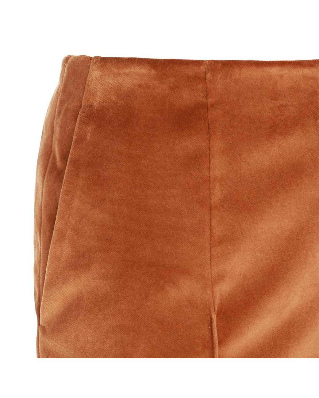 Marni Orange Straight-Leg Pressed-Crease Trousers