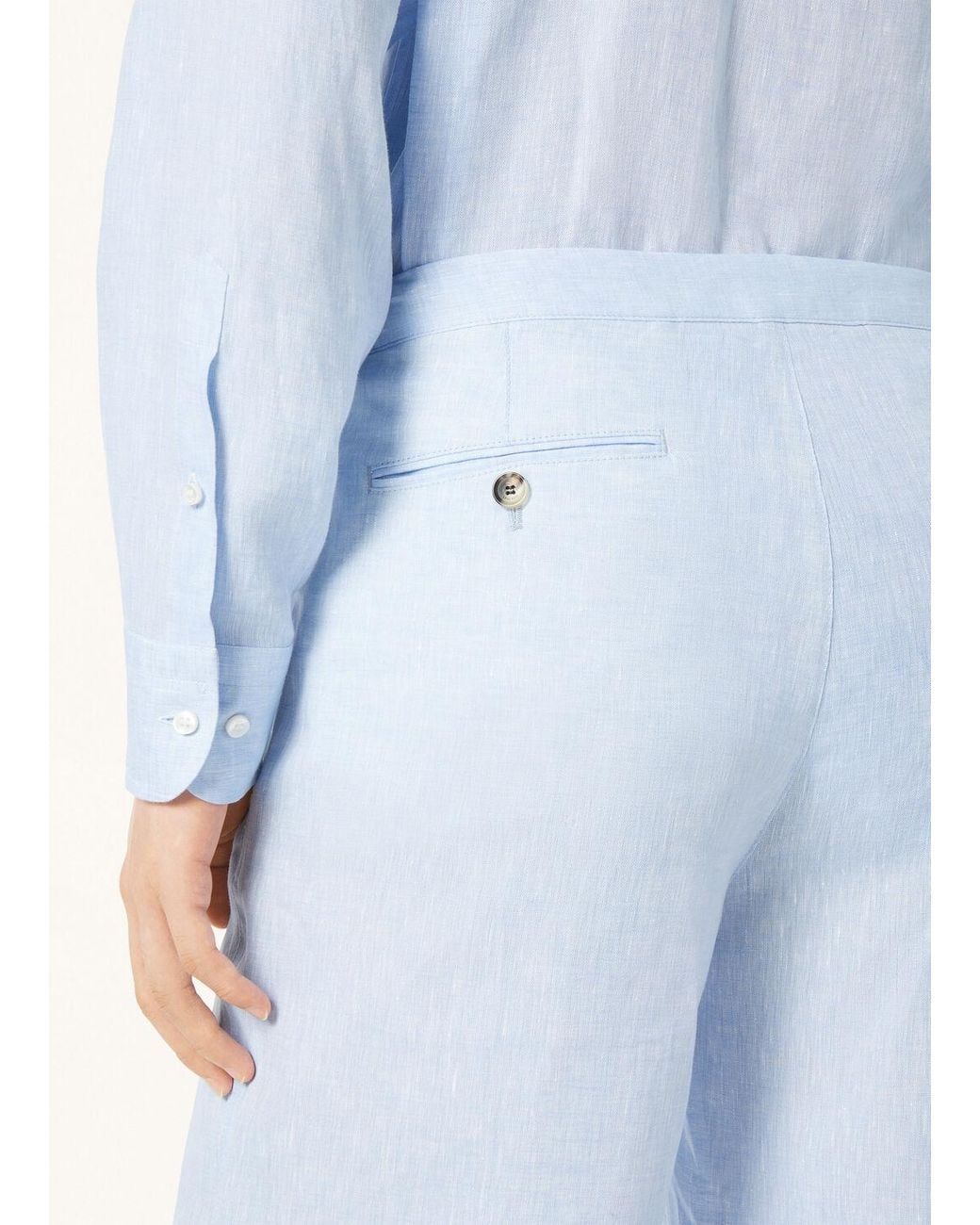Loro Piana Blue Nolan Bermuda Shorts for men
