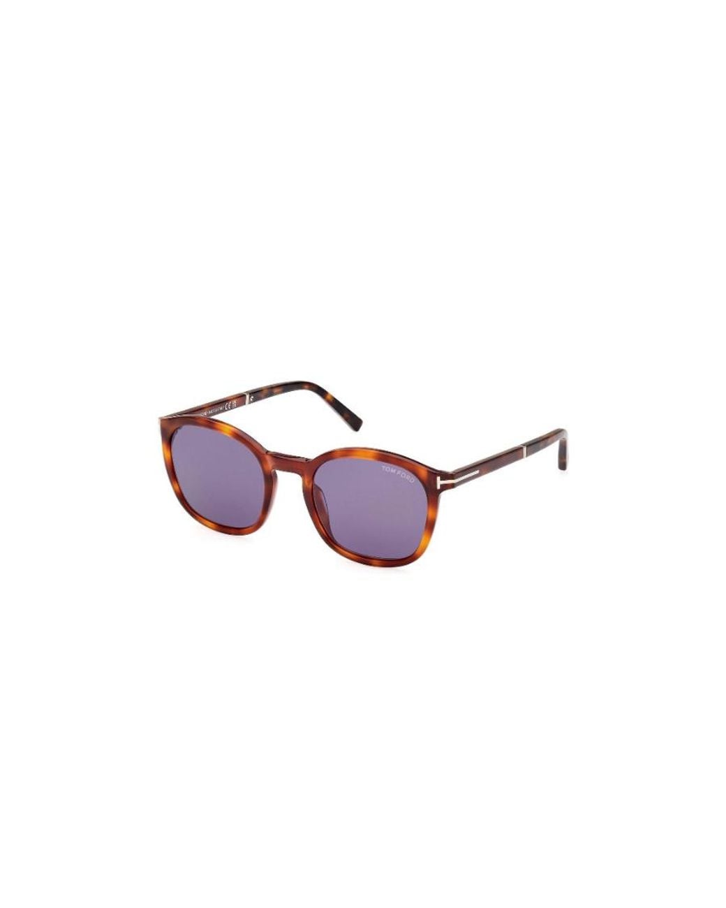 Tom Ford Purple Logo Sunglasses for men