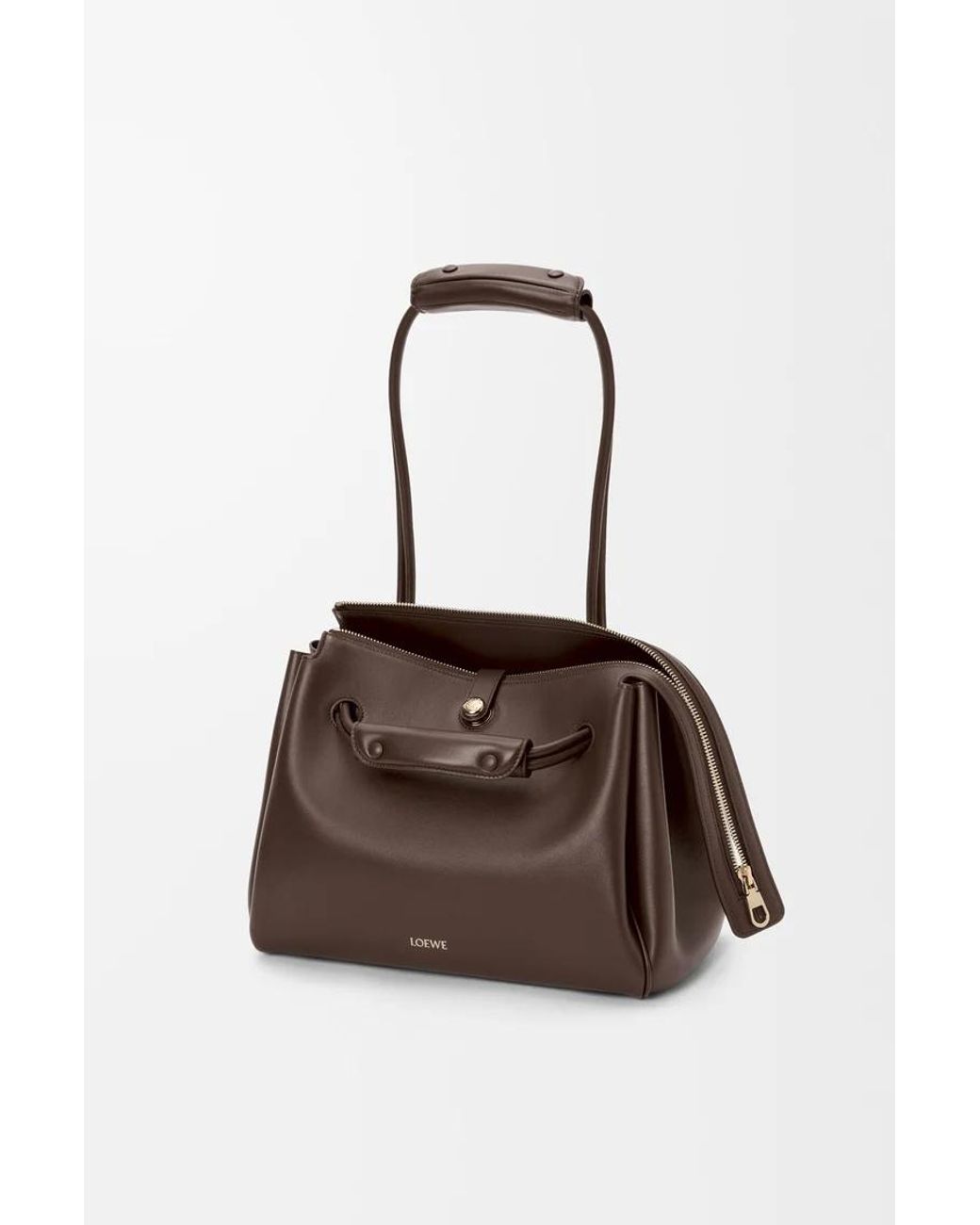 Loewe Brown Medium Madrid Shoulder Bag