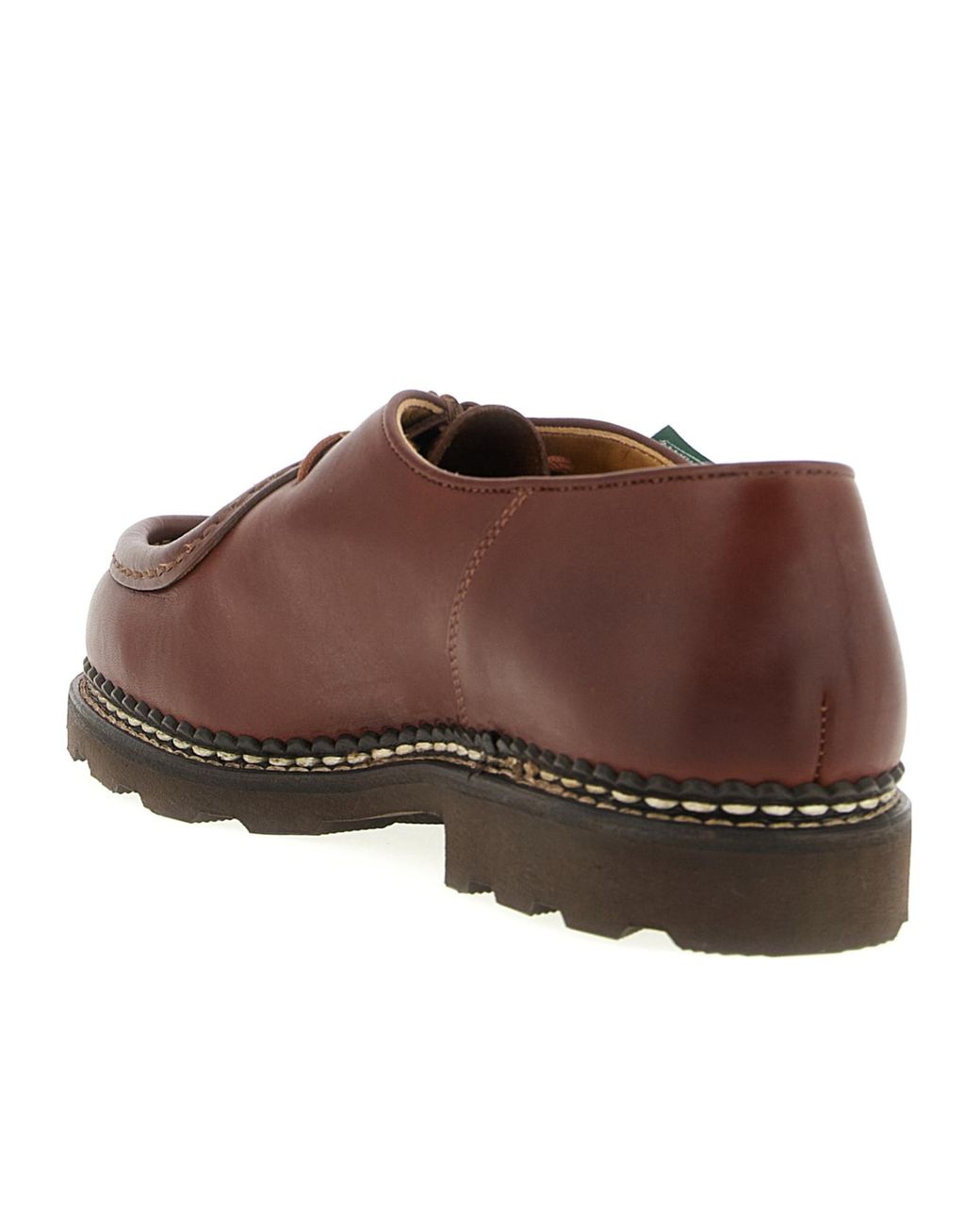 Paraboot Brown Michael Derby Shoes for men