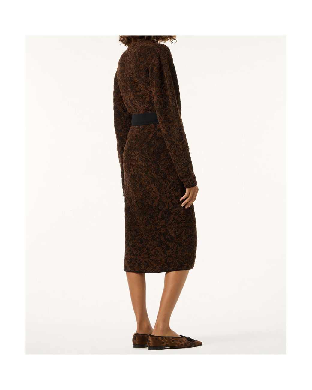 Loro Piana Brown Gardenia Skirt