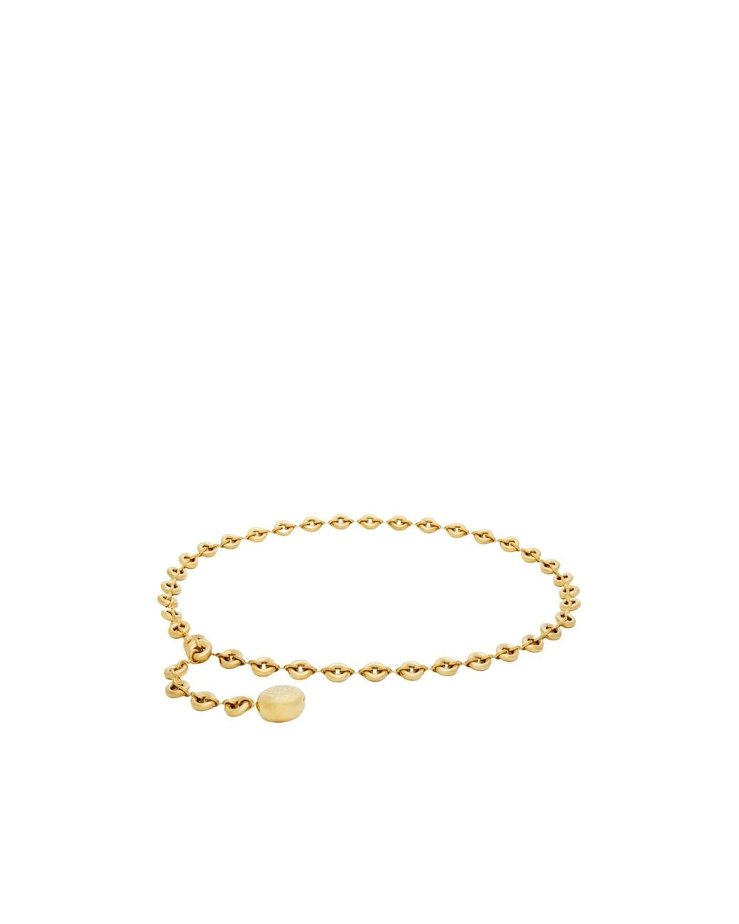 Loewe Metallic Donut Chain-Linked Belt