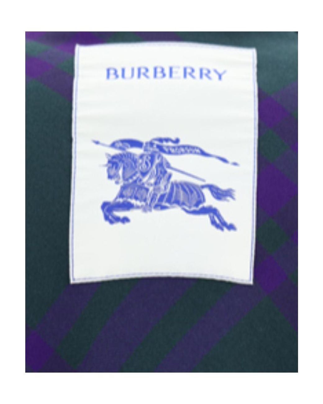 Burberry Green Checked Zipped Reversible Bomber Jacket for men