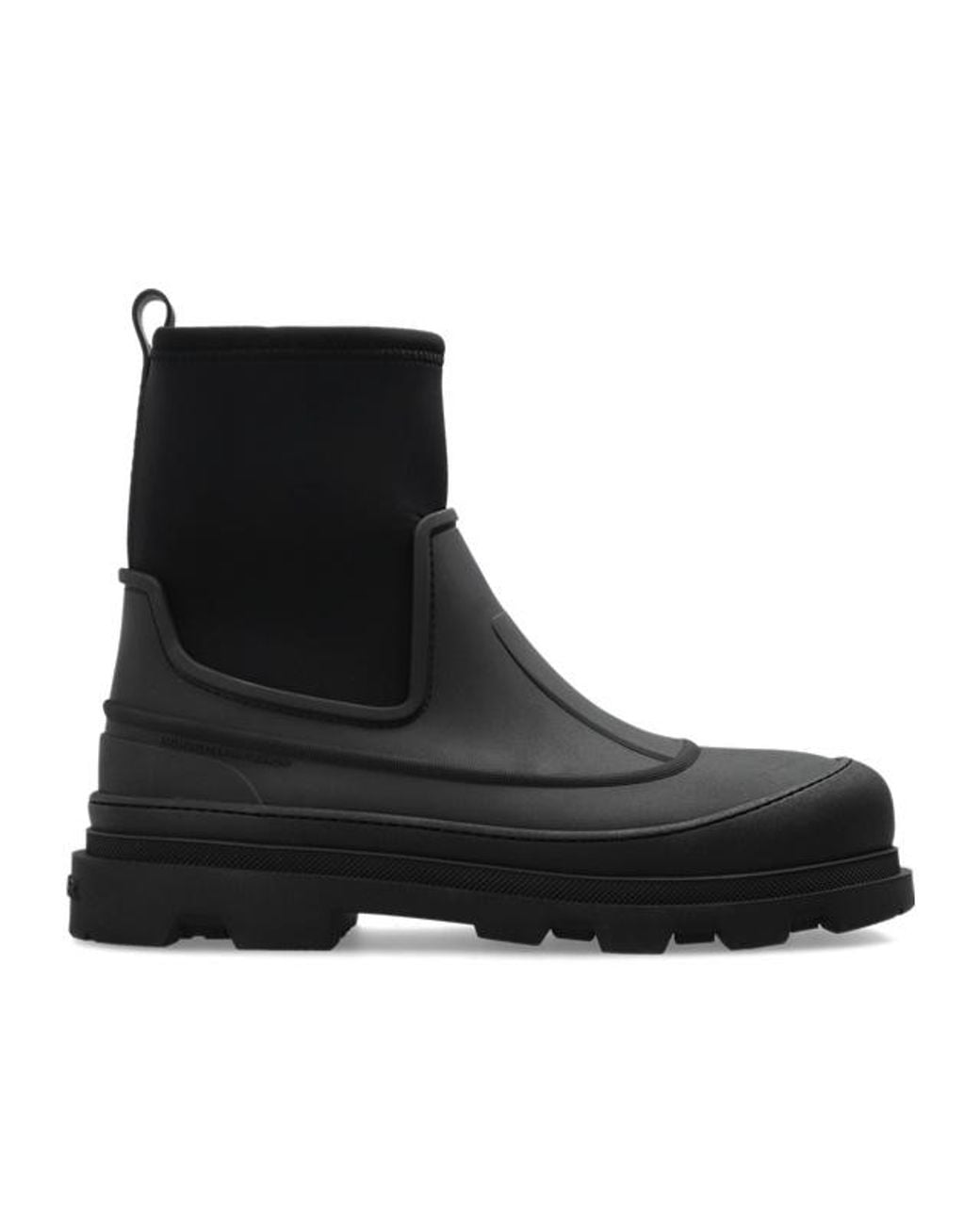 Moncler Black Vera Pulse Chelsea Boots for men