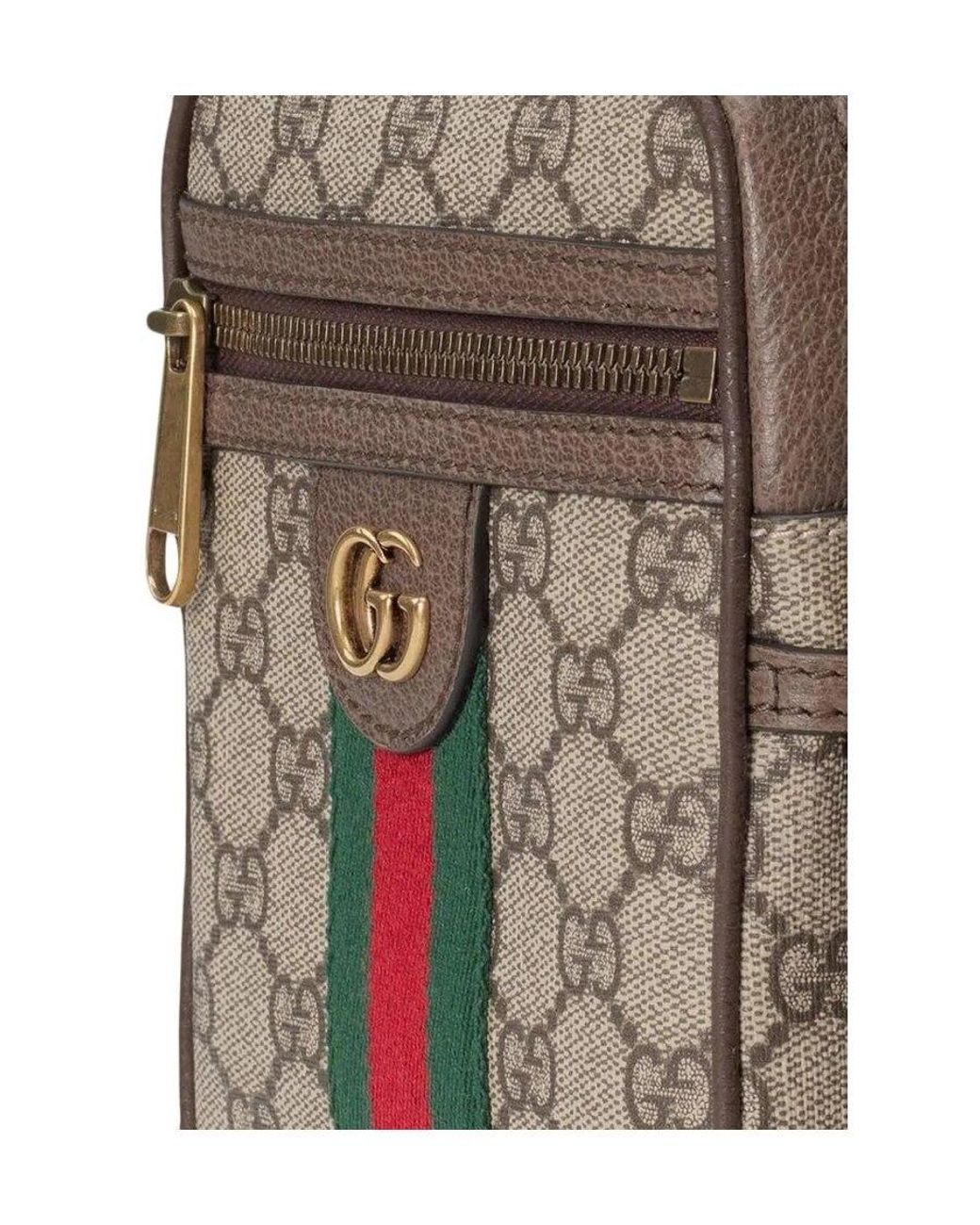 Gucci Gray Ophidia Gg Shoulder Bag for men