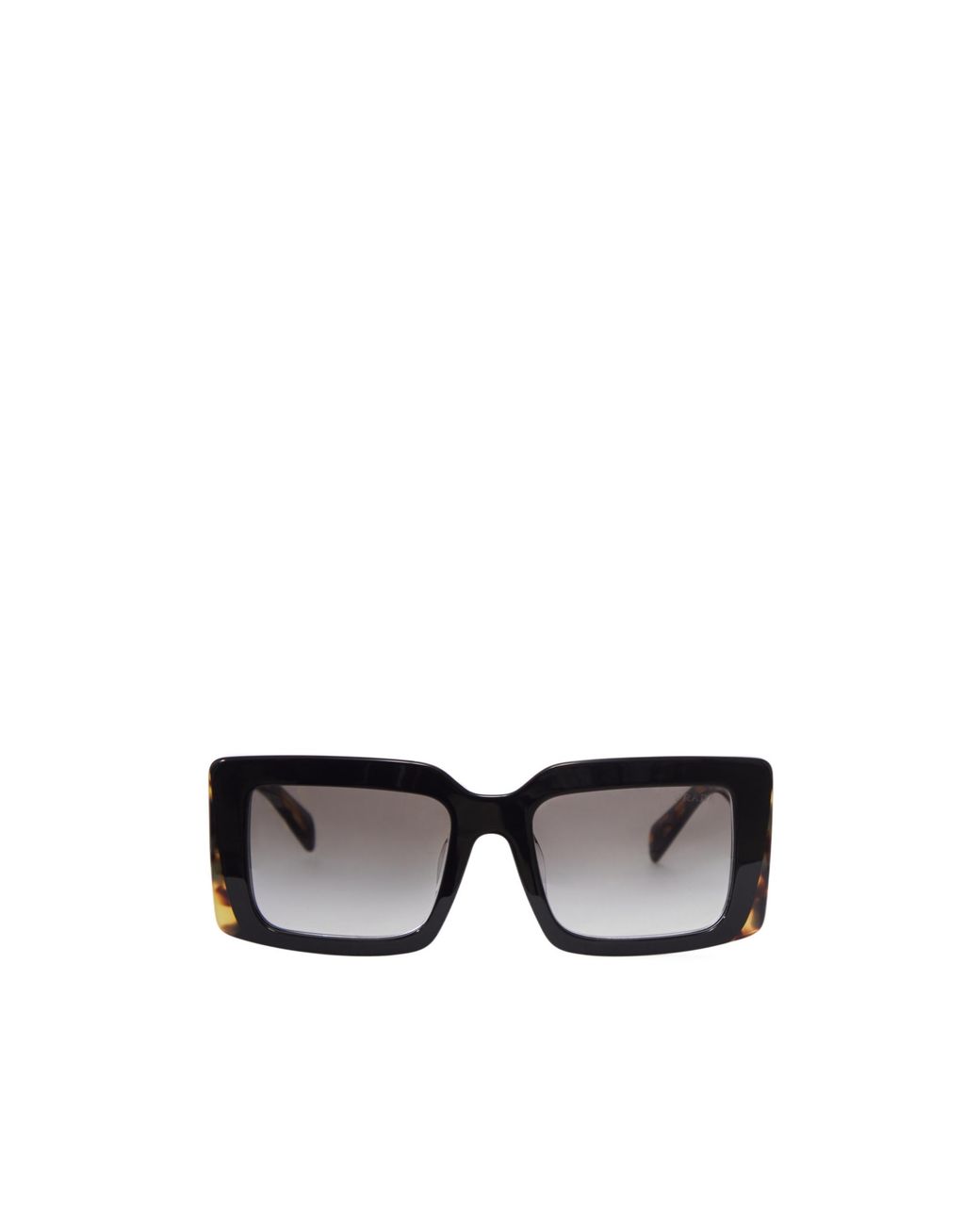 Prada Multicolor Tortoiseshell-Effect Square-Frame Sunglasses