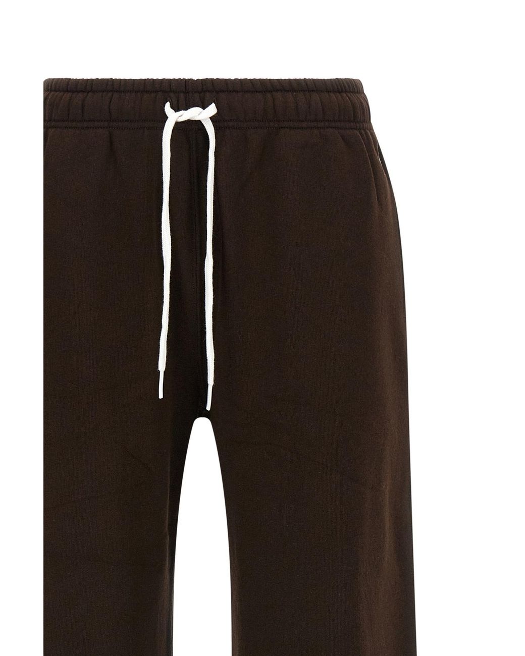 Polo Ralph Lauren Brown Logo Embroidered Drawstring Pants